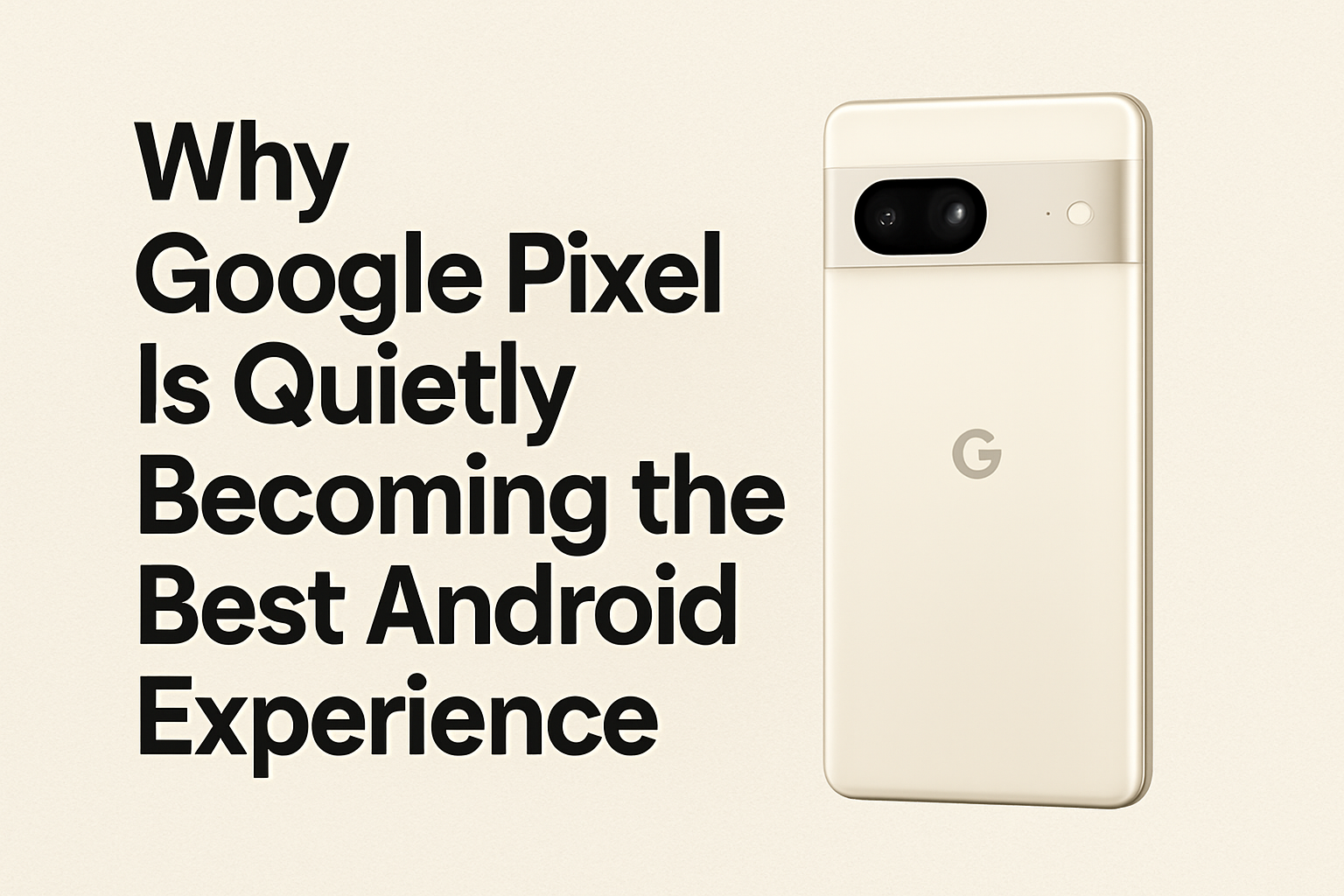 Why Google Pixel Is Quietly Becoming the Best Android Experience Why Google Pixel Is Quietly Becoming the Best Android Experience